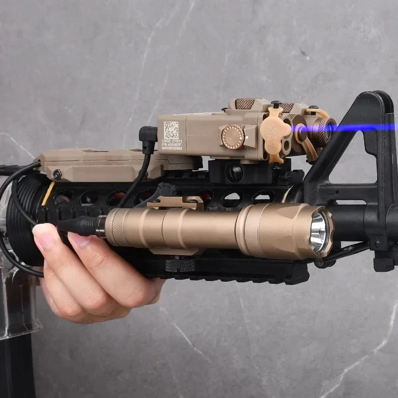 Taktische DBAL-A2 Vereinfachte Version Surefir M300A M600C Taschenlampe Sets Red Dot Airsoft Anzeige Fit 20mm Schiene Jagd Laser
