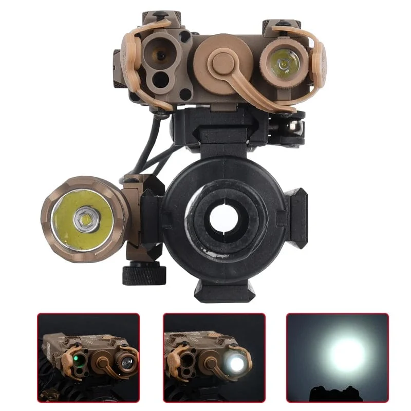 Taktische DBAL-A2 Vereinfachte Version Surefir M300A M600C Taschenlampe Sets Red Dot Airsoft Anzeige Fit 20mm Schiene Jagd Laser