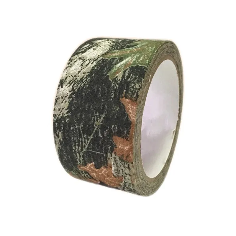 5M Outdoor Duct Camouflage Tape WRAP Jagd wasserdichtes selbstklebendes Camo Tape Stealth Bandage Militär 0.05 m x 5 m / 2 Zoll x 196 Zoll