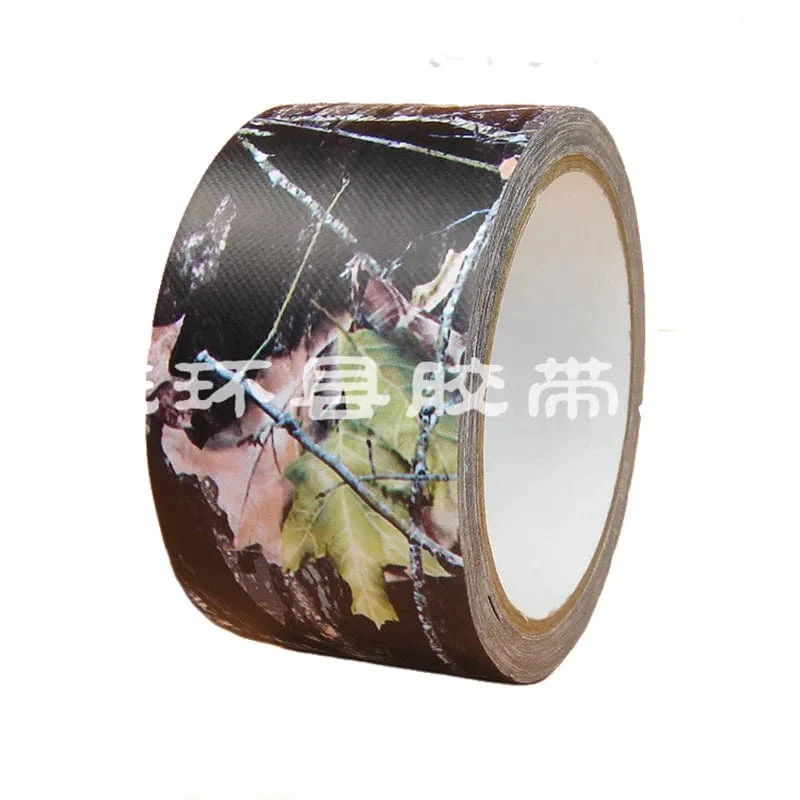 5M Outdoor Duct Camouflage Tape WRAP Jagd wasserdichtes selbstklebendes Camo Tape Stealth Bandage Militär 0.05 m x 5 m / 2 Zoll x 196 Zoll