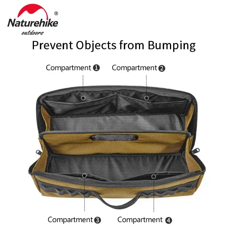 Naturehike Camping Lagerung Tasche Multifunktionale Outdoor-Tool Lagerung Tasche Faltbare Lagerung Box Hikng Reise Lampe Tasche Mahlzeit Tasche