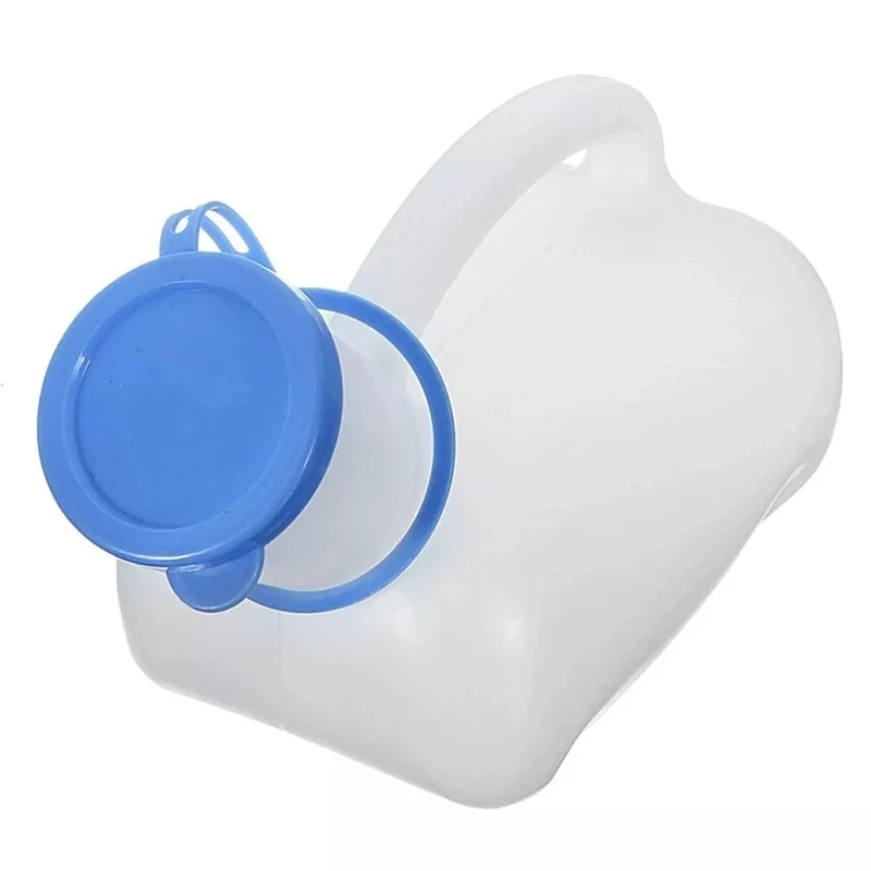 1/2PCS Tragbare Kunststoff Mobile Urinal Wc Hilfe Flasche Outdoor Camping Auto Urin Flasche Für Frauen Männer Reise reise Kit