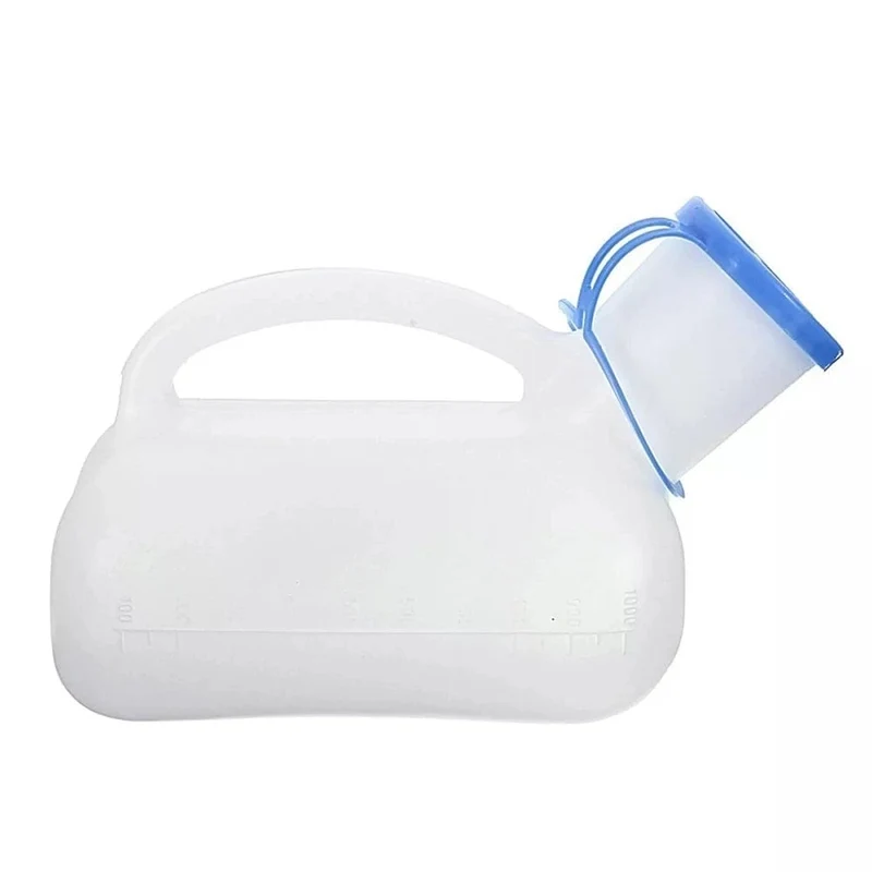 1/2PCS Tragbare Kunststoff Mobile Urinal Wc Hilfe Flasche Outdoor Camping Auto Urin Flasche Für Frauen Männer Reise reise Kit