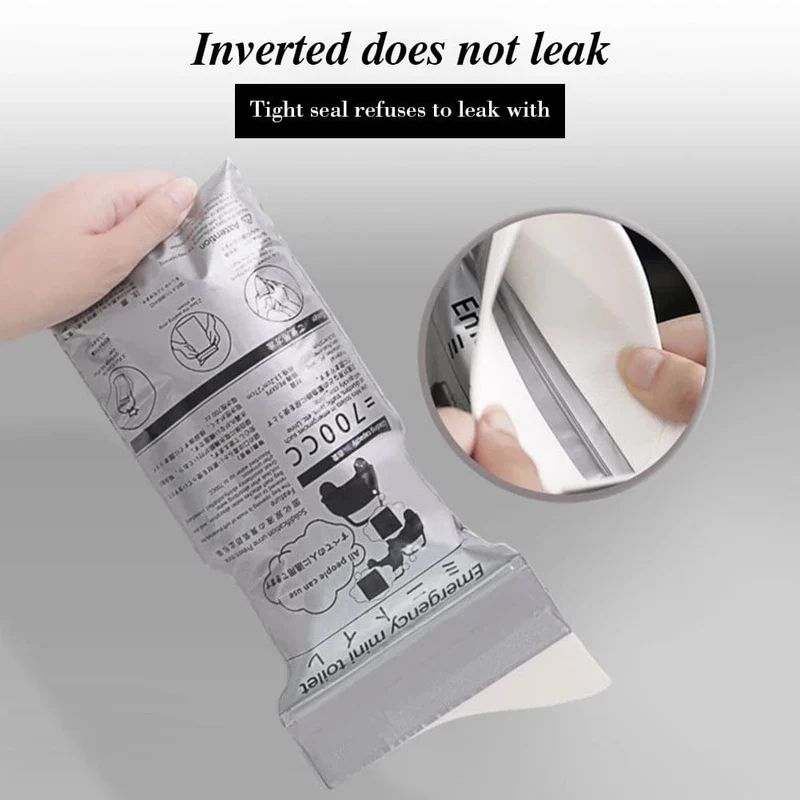 5-40PCS Outdoor Notfall Urin Taschen 700ml Easy Take Mini Reise Mobile Toilette Tragbare Urinal Tasche Baby männer Frauen Erbrechen Taschen