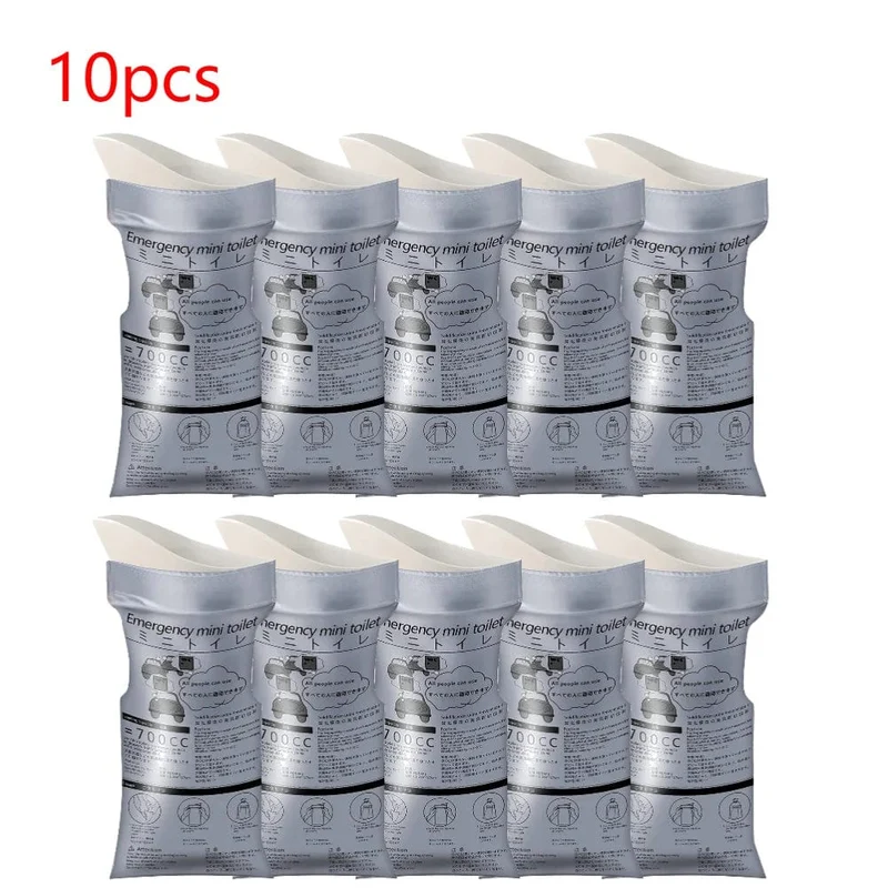 5-40PCS Outdoor Notfall Urin Taschen 700ml Easy Take Mini Reise Mobile Toilette Tragbare Urinal Tasche Baby männer Frauen Erbrechen Taschen