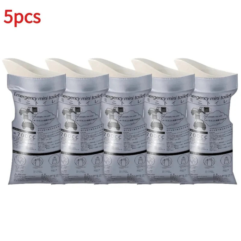 5-40PCS Outdoor Notfall Urin Taschen 700ml Easy Take Mini Reise Mobile Toilette Tragbare Urinal Tasche Baby männer Frauen Erbrechen Taschen
