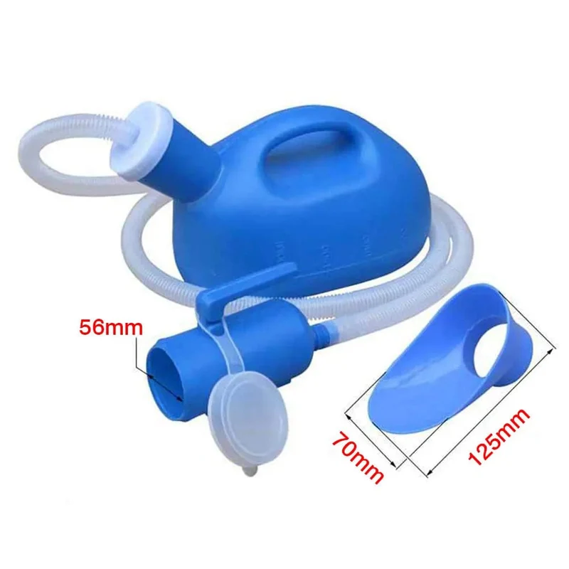 2000 ml Tragbare Toilette Pee Urin Flasche Kunststoff Urinal Wc Hilfe Flasche Mann Frau Toilette WC Für Outdoor Auto Camping liefert