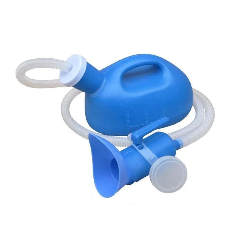 2000 ml Tragbare Toilette Pee Urin Flasche Kunststoff Urinal Wc Hilfe Flasche Mann Frau Toilette WC Für Outdoor Auto Camping liefert