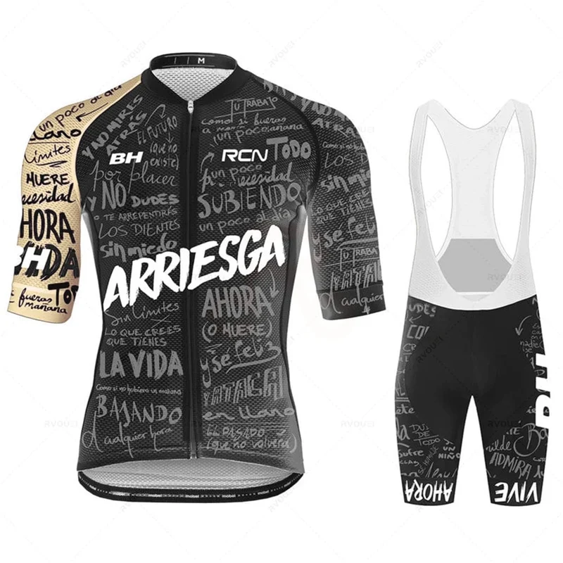 2023 sommer Pro Team Rcn Radfahren Jersey 19D Bib Set Fahrrad Kleidung Ropa Ciclismo Fahrrad Tragen Kleidung Herren Kurze Maillot culotte