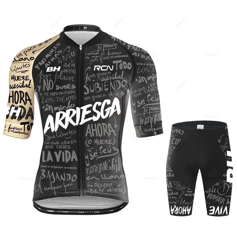 2023 sommer Pro Team Rcn Radfahren Jersey 19D Bib Set Fahrrad Kleidung Ropa Ciclismo Fahrrad Tragen Kleidung Herren Kurze Maillot culotte