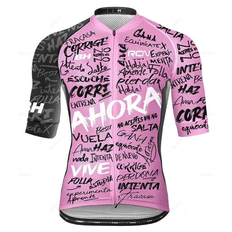 2023 sommer Pro Team Rcn Radfahren Jersey 19D Bib Set Fahrrad Kleidung Ropa Ciclismo Fahrrad Tragen Kleidung Herren Kurze Maillot culotte