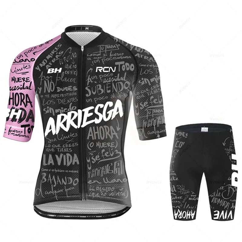 2023 sommer Pro Team Rcn Radfahren Jersey 19D Bib Set Fahrrad Kleidung Ropa Ciclismo Fahrrad Tragen Kleidung Herren Kurze Maillot culotte