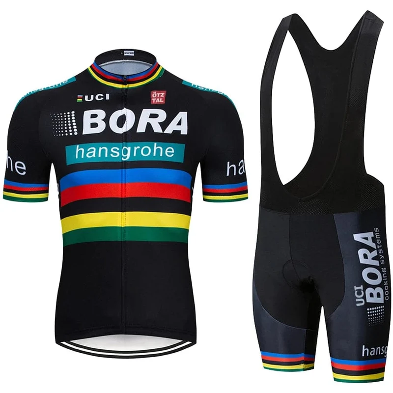 Männer Radfahren Anzug Kostüm Bike Mann UCI BORA Fahrräder Shorts Kleidung Sommer 2023 Mtb Sport Kleidung Bib Uniformen Herren Sets team