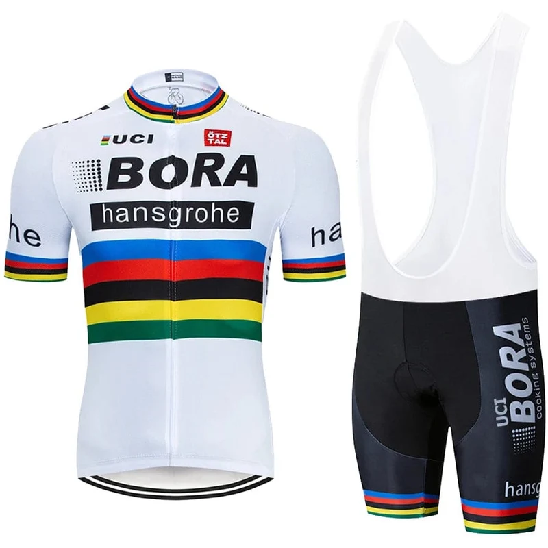 Männer Radfahren Anzug Kostüm Bike Mann UCI BORA Fahrräder Shorts Kleidung Sommer 2023 Mtb Sport Kleidung Bib Uniformen Herren Sets team
