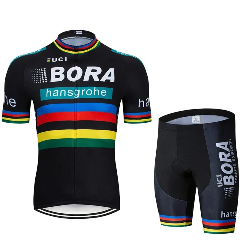 Männer Radfahren Anzug Kostüm Bike Mann UCI BORA Fahrräder Shorts Kleidung Sommer 2023 Mtb Sport Kleidung Bib Uniformen Herren Sets team
