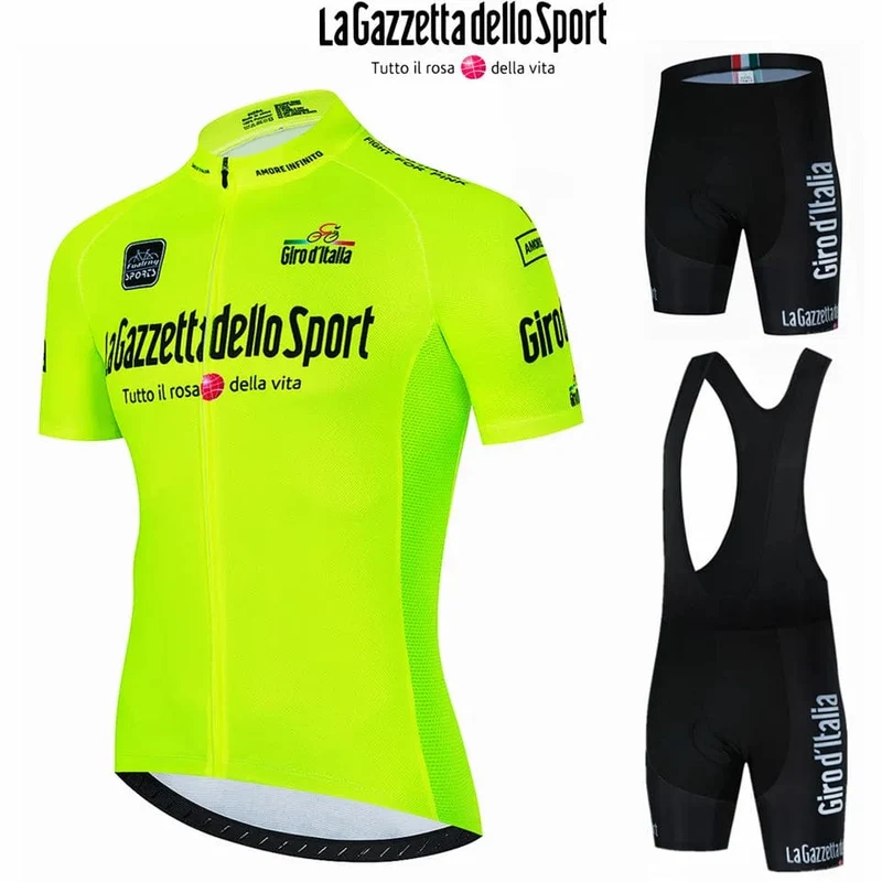 Neue Tour De Giro D'ITALIA Radfahren Jersey Set Sommer Radfahren Kleidung MTB Fahrrad Kleidung Uniform Maillot Ropa Ciclismo Radfahren Anzug