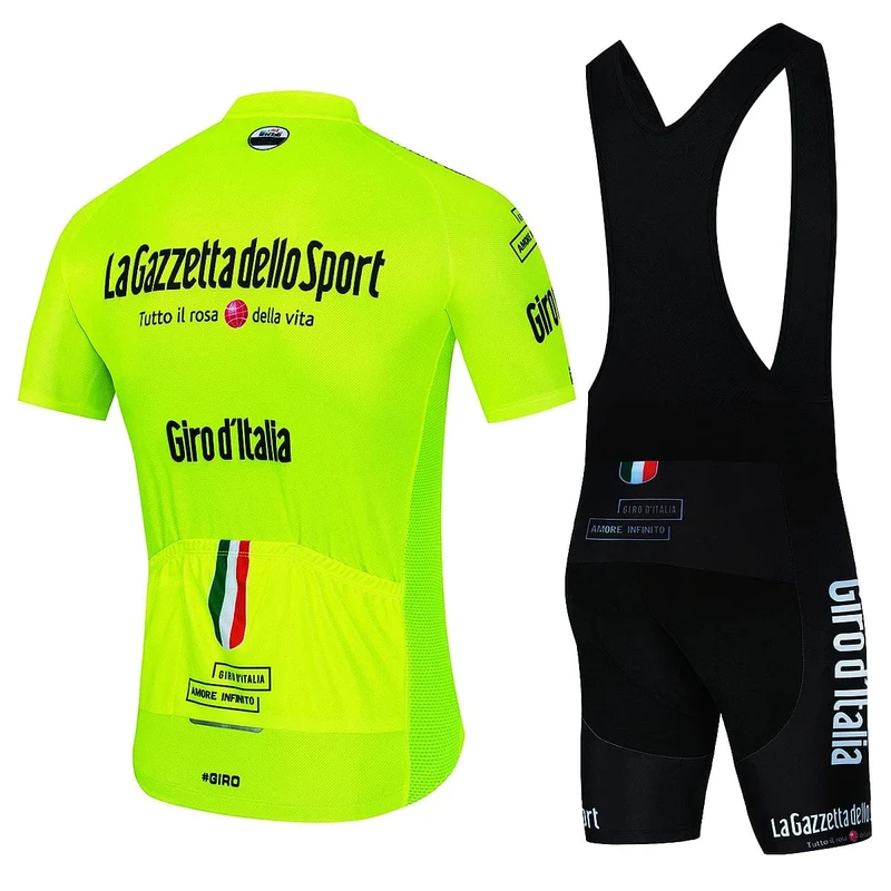 Neue Tour De Giro D'ITALIA Radfahren Jersey Set Sommer Radfahren Kleidung MTB Fahrrad Kleidung Uniform Maillot Ropa Ciclismo Radfahren Anzug