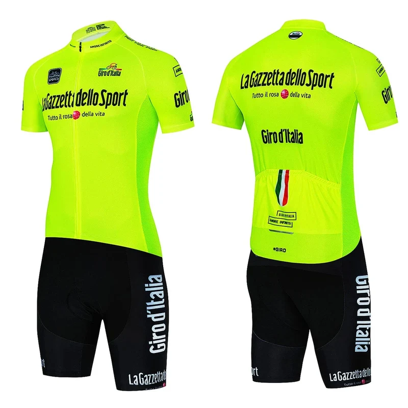 Neue Tour De Giro D'ITALIA Radfahren Jersey Set Sommer Radfahren Kleidung MTB Fahrrad Kleidung Uniform Maillot Ropa Ciclismo Radfahren Anzug