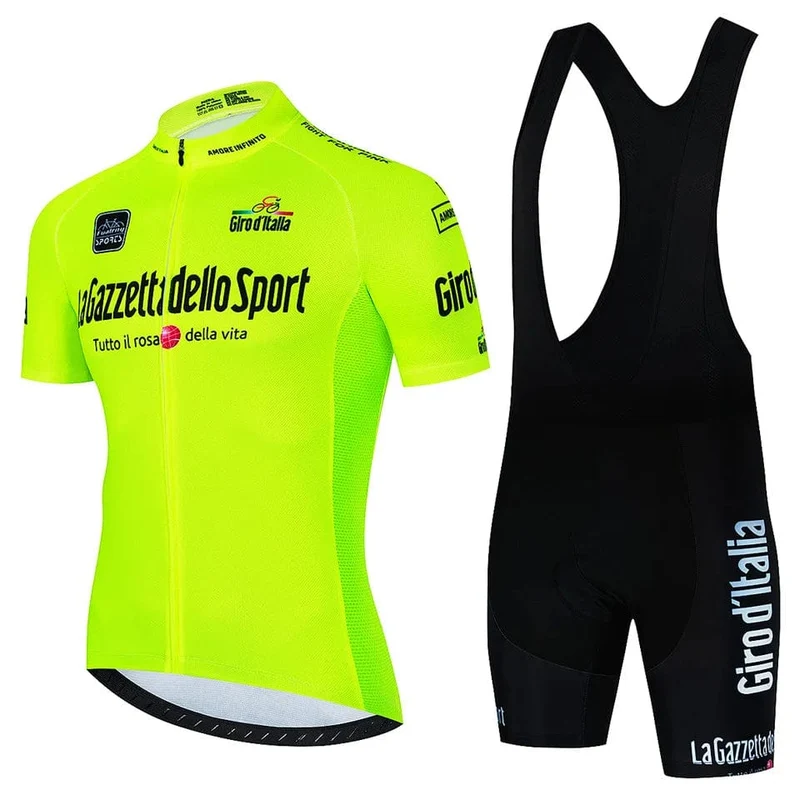 Neue Tour De Giro D'ITALIA Radfahren Jersey Set Sommer Radfahren Kleidung MTB Fahrrad Kleidung Uniform Maillot Ropa Ciclismo Radfahren Anzug