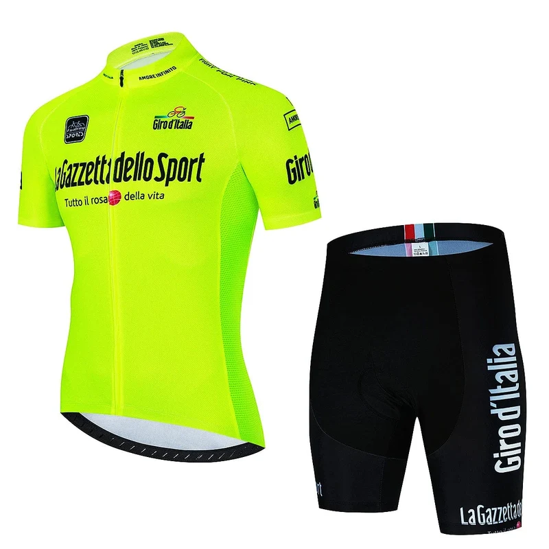 Neue Tour De Giro D'ITALIA Radfahren Jersey Set Sommer Radfahren Kleidung MTB Fahrrad Kleidung Uniform Maillot Ropa Ciclismo Radfahren Anzug