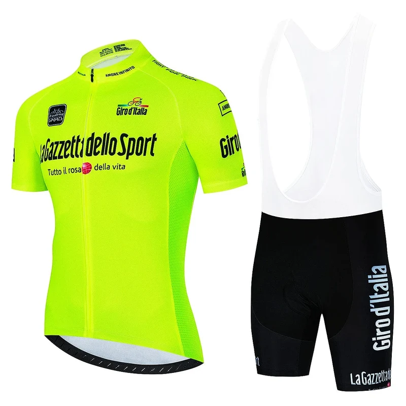 Neue Tour De Giro D'ITALIA Radfahren Jersey Set Sommer Radfahren Kleidung MTB Fahrrad Kleidung Uniform Maillot Ropa Ciclismo Radfahren Anzug
