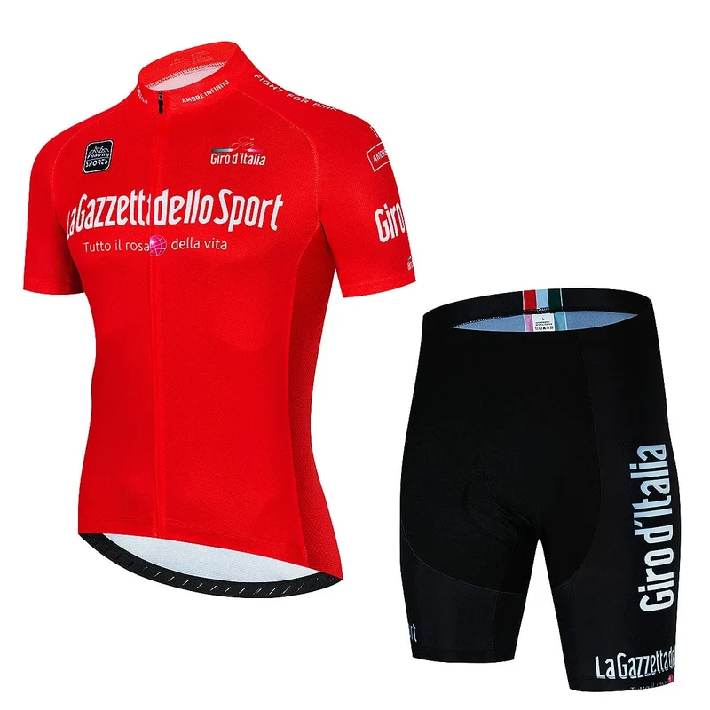 Neue Tour De Giro D'ITALIA Radfahren Jersey Set Sommer Radfahren Kleidung MTB Fahrrad Kleidung Uniform Maillot Ropa Ciclismo Radfahren Anzug