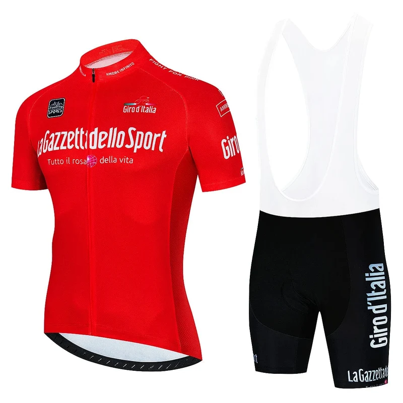 Neue Tour De Giro D'ITALIA Radfahren Jersey Set Sommer Radfahren Kleidung MTB Fahrrad Kleidung Uniform Maillot Ropa Ciclismo Radfahren Anzug