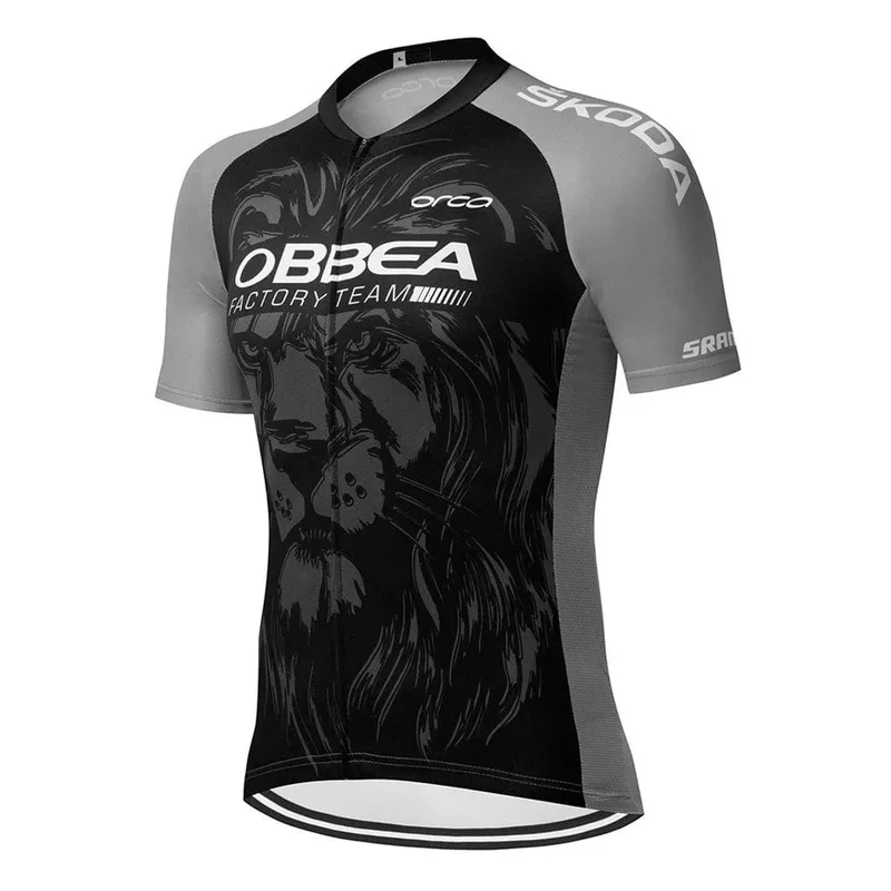 Hiru Herren-Radtrikot-Sets, kurzärmelig, Sommer, Pro-Team, Rennrad-Bekleidung, atmungsaktiv, MTB, Fahrrad-Trägeranzug, Ciclismo