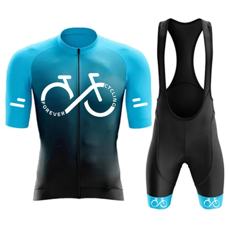 Radfahren Jersey Set Männer Radfahren Kleidung Rennrad Shirts Anzug Fahrrad Bib Shorts MTB Ropa Ciclismo Maillot 2023