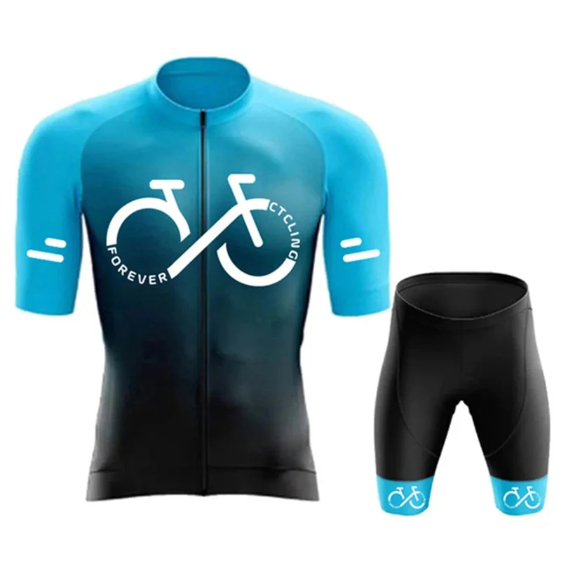 Radfahren Jersey Set Männer Radfahren Kleidung Rennrad Shirts Anzug Fahrrad Bib Shorts MTB Ropa Ciclismo Maillot 2023