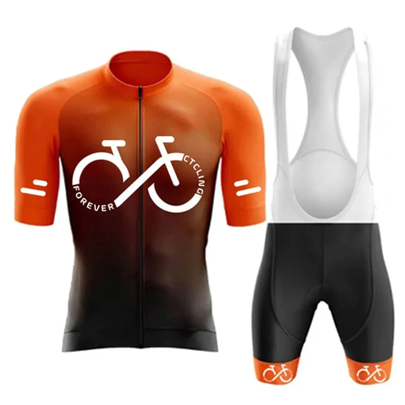 Radfahren Jersey Set Männer Radfahren Kleidung Rennrad Shirts Anzug Fahrrad Bib Shorts MTB Ropa Ciclismo Maillot 2023