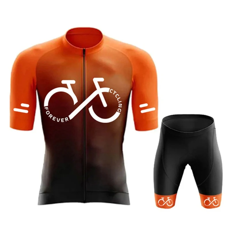 Radfahren Jersey Set Männer Radfahren Kleidung Rennrad Shirts Anzug Fahrrad Bib Shorts MTB Ropa Ciclismo Maillot 2023
