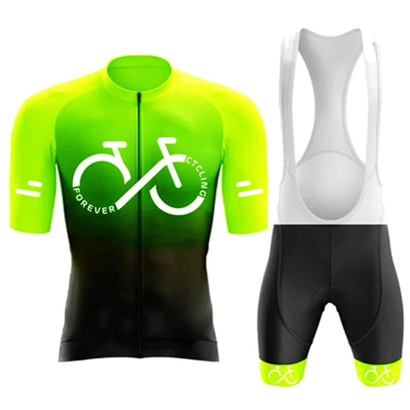 Radfahren Jersey Set Männer Radfahren Kleidung Rennrad Shirts Anzug Fahrrad Bib Shorts MTB Ropa Ciclismo Maillot 2023