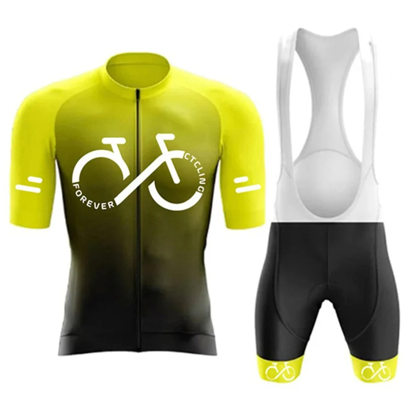 Radfahren Jersey Set Männer Radfahren Kleidung Rennrad Shirts Anzug Fahrrad Bib Shorts MTB Ropa Ciclismo Maillot 2023