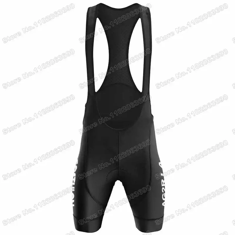 2024 AG2R Radfahren Jersey Set Sommer Frankreich Pro Team Radfahren Kleidung Männer Rennrad Hemd Anzug Fahrrad Bib Shorts MTB maillot