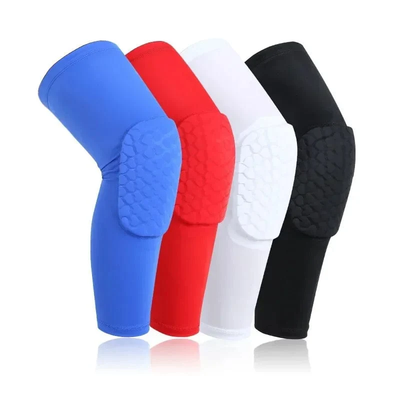 Basketball Volleyball Knie Pads Waben Schaum Unterstützung Kompression Bein Ärmel Knie Brace Unterstützung Sport Kniepad Fitness Equipmet
