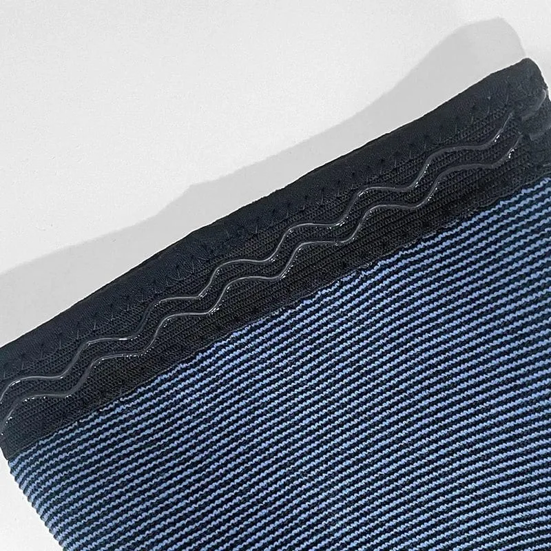 1 STÜCKE Sport Knieschoner Silikagel Rutschfeste Knieschützer Laufen Yoga Knieschoner Schutzbelüftung Strick Nylon Hohe Elastizität