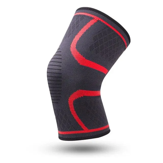 1 STÜCKE Sport Knieschoner Silikagel Rutschfeste Knieschützer Laufen Yoga Knieschoner Schutzbelüftung Strick Nylon Hohe Elastizität
