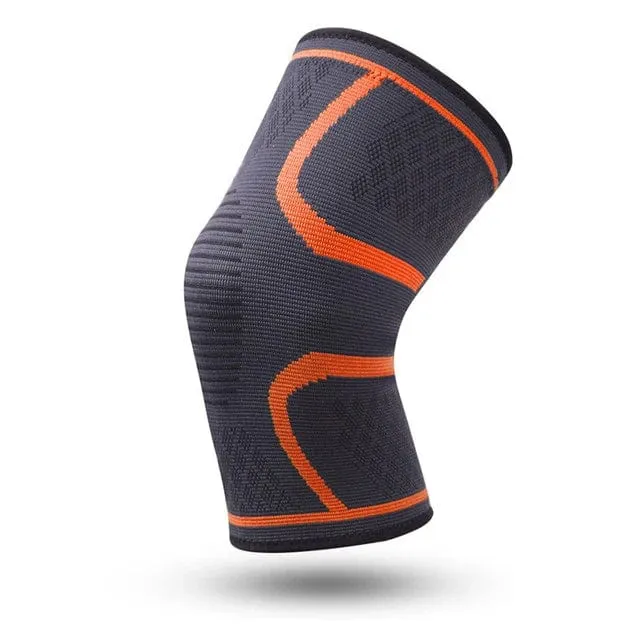 1 STÜCKE Sport Knieschoner Silikagel Rutschfeste Knieschützer Laufen Yoga Knieschoner Schutzbelüftung Strick Nylon Hohe Elastizität