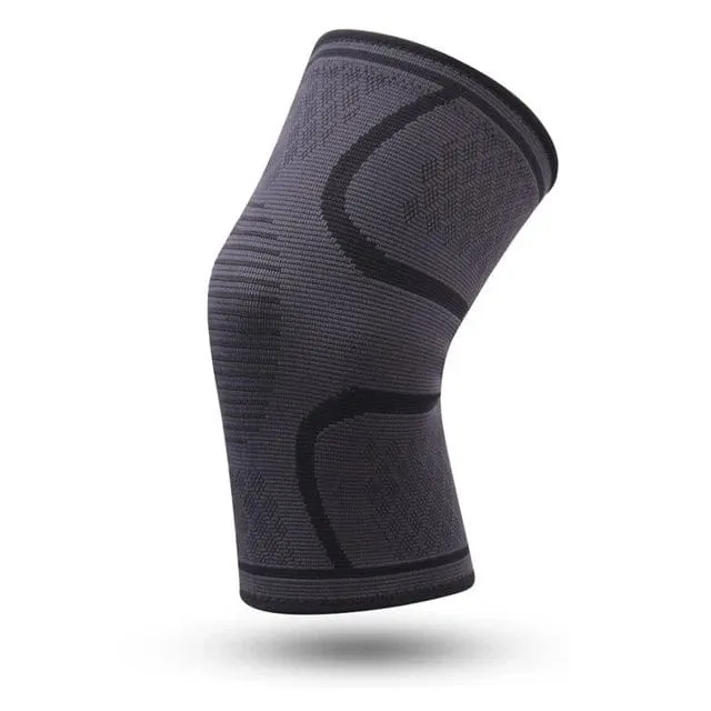 1 STÜCKE Sport Knieschoner Silikagel Rutschfeste Knieschützer Laufen Yoga Knieschoner Schutzbelüftung Strick Nylon Hohe Elastizität