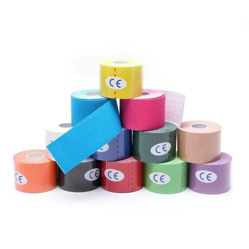 Elastisches Band, Kinesiologie, sportliche Erholung, Knieschoner, Sport, Sicherheit, Muskelschmerzlinderung, Knieschoner, Unterstützung für Fitnessstudio, Fitness, Bandage
