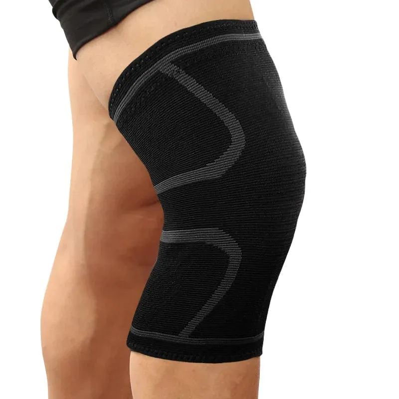 AOLIKES 1 STÜCKE Fitness Laufen Radfahren Kniestütze Hosenträger Elastische Nylon Sport Kompression Knieschützer Hülse Für Basketball