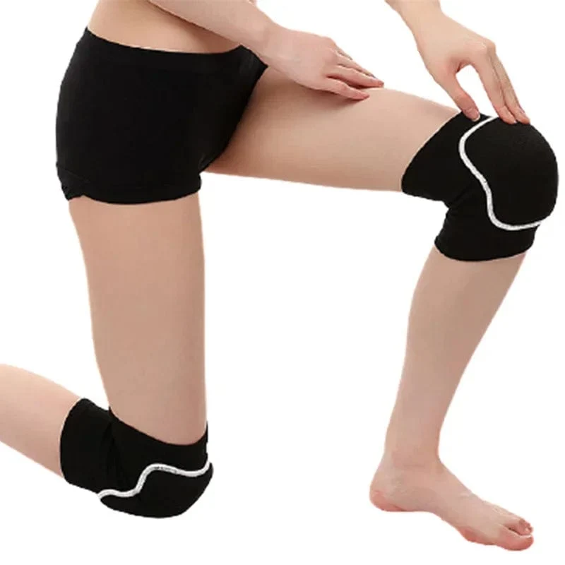 1PC Hochelastische Knieschoner zum Tanzen, Sportkompression, stoßfeste Schutzhülle, Workout-Knieorthese für Männer und Frauen