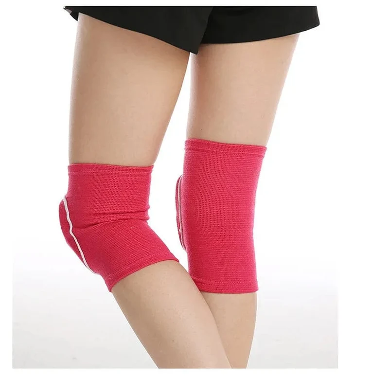 1PC Hochelastische Knieschoner zum Tanzen, Sportkompression, stoßfeste Schutzhülle, Workout-Knieorthese für Männer und Frauen