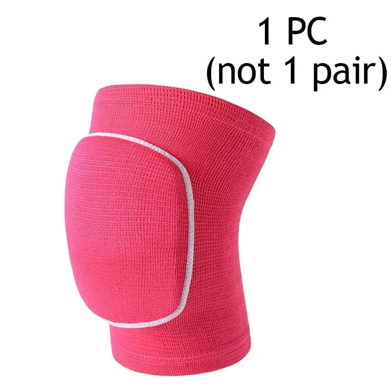 1PC Hochelastische Knieschoner zum Tanzen, Sportkompression, stoßfeste Schutzhülle, Workout-Knieorthese für Männer und Frauen