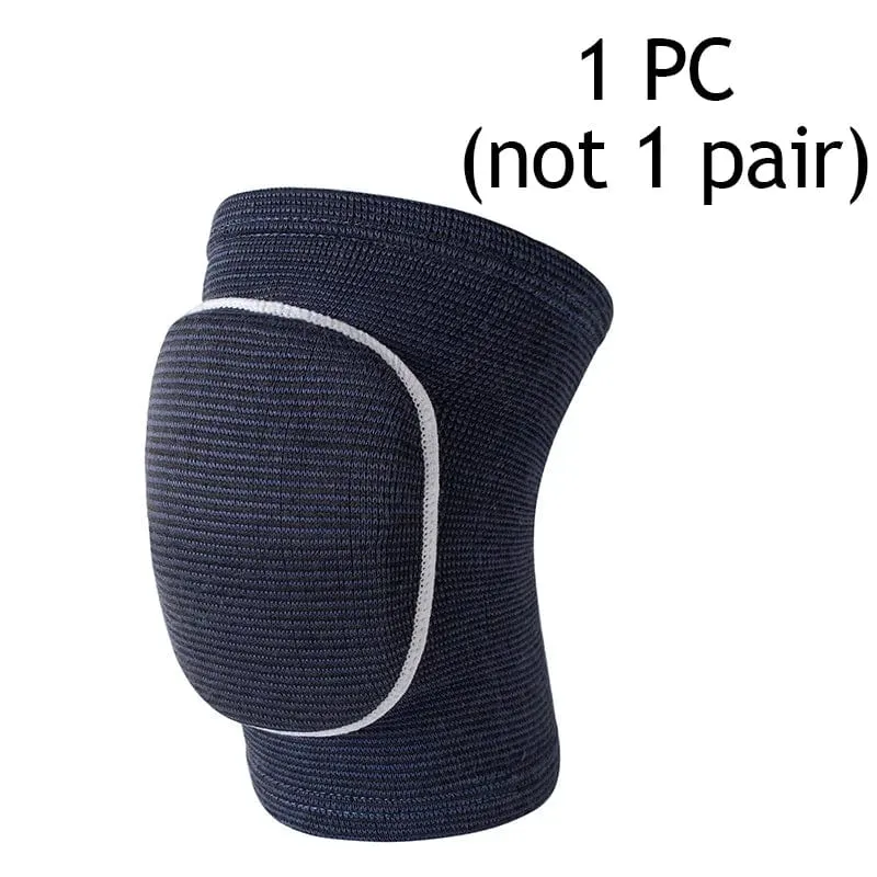 1PC Hochelastische Knieschoner zum Tanzen, Sportkompression, stoßfeste Schutzhülle, Workout-Knieorthese für Männer und Frauen