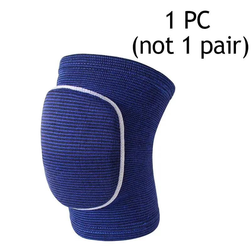 1PC Hochelastische Knieschoner zum Tanzen, Sportkompression, stoßfeste Schutzhülle, Workout-Knieorthese für Männer und Frauen
