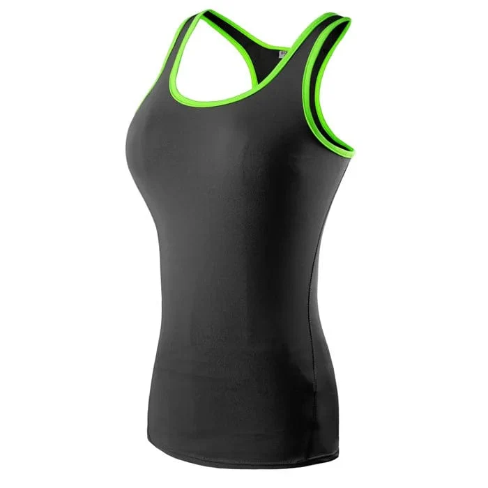 Neue Yoga Tops Frauen Sexy Gym Sport Weste Fitness enge Frau Kleidung ärmelloses Laufshirt Quick Dry weiß Yoga Tank Top
