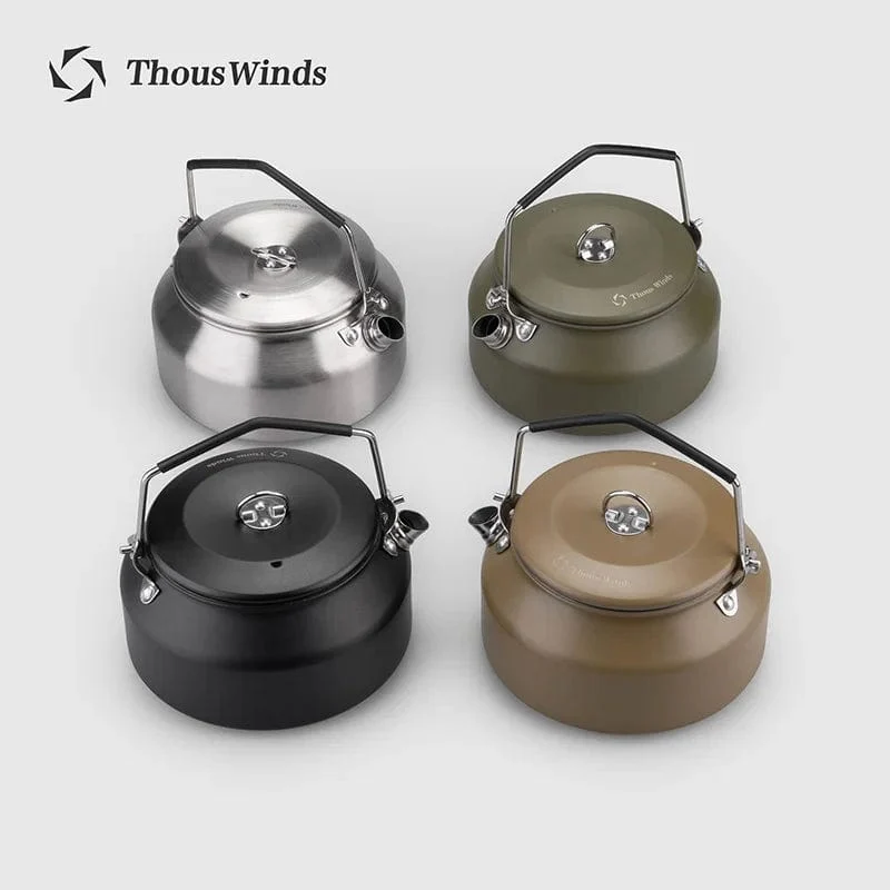 ThousWinds 1L Outdoor Camping Wasserkocher Tragbare Wandern Kochgeschirr Utensilien Ultraleicht Kaffee Wasserkocher Tourist Liefert Geschirr