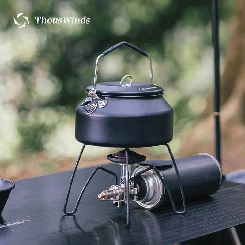 ThousWinds 1L Outdoor Camping Wasserkocher Tragbare Wandern Kochgeschirr Utensilien Ultraleicht Kaffee Wasserkocher Tourist Liefert Geschirr